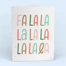 Fa La La Christmas Card Pack