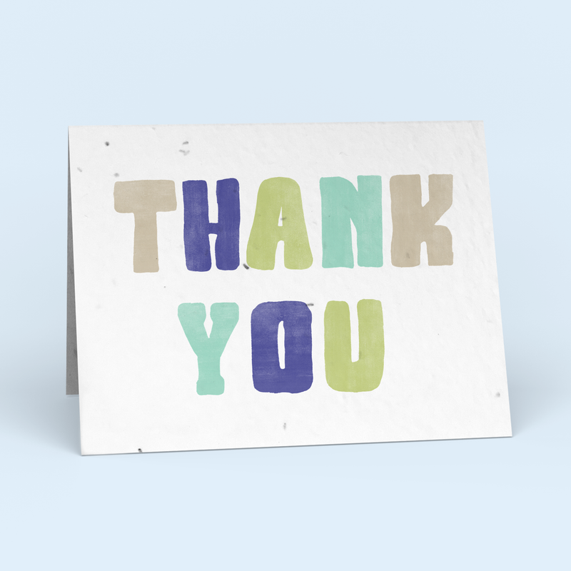 Bubble Thank You Card Pack
