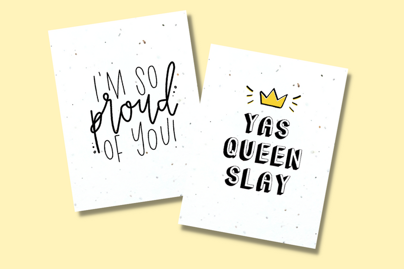 Cute Root | Cards That Grow Into Living Plants