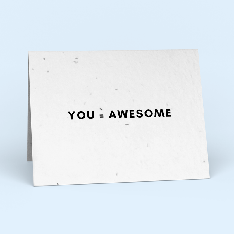 You = Awesome Thank You Card Pack