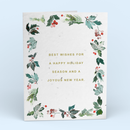 Watercolor Mistletoe Christmas Card Pack