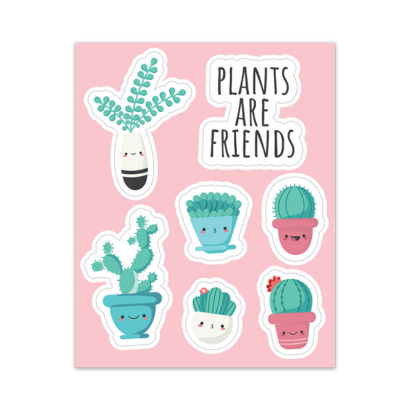 Plants Are Friends Stickers